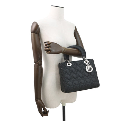 Dior Lady Dior Cannage Black Handbag Style 9 Rovelle Bags