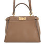 FENDI Peekaboo Selleria Brown8BN290 Leather Size regular Rovelle Bags