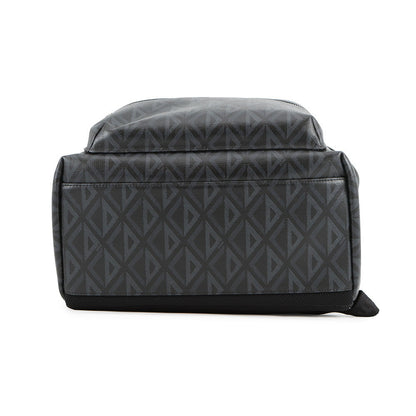Dior Cddiamond Backpack Black Pvc Coated Canvas Rovelle Bags