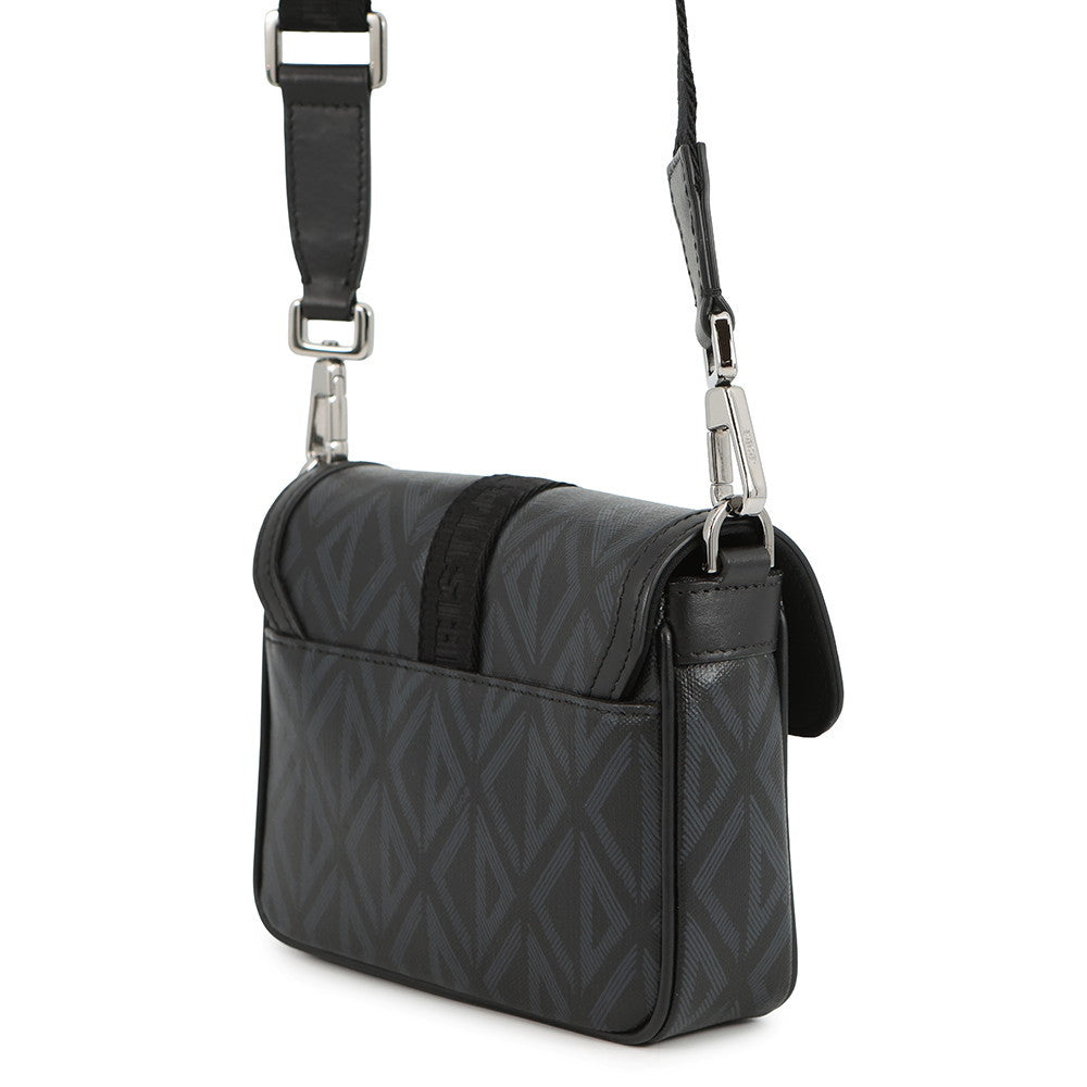 Dior Hit The Road Shoulder Bag Black Pvc Coated Canvas Rovelle Bags
