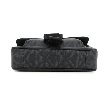 Dior Hit The Road Shoulder Bag Black Pvc Coated Canvas Rovelle Bags