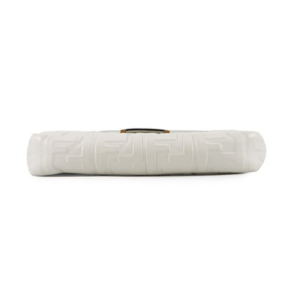 FENDI baguette White8BR600 Leather Rovelle Bags