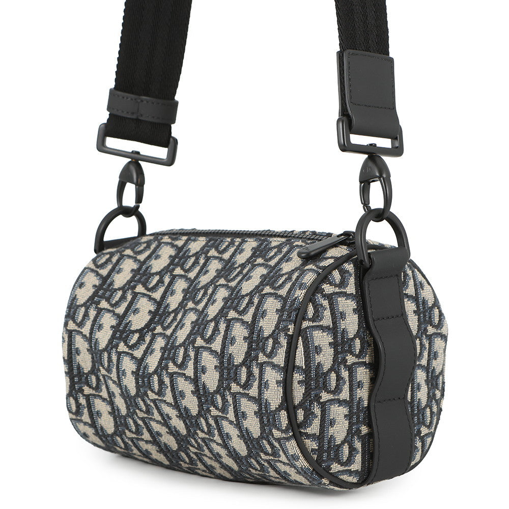 Dior Oblique Leather Black Shoulder Bag Rovelle Bags