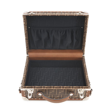 FENDI Trunk case Brown7VV134 PVC Leather Rovelle Bags