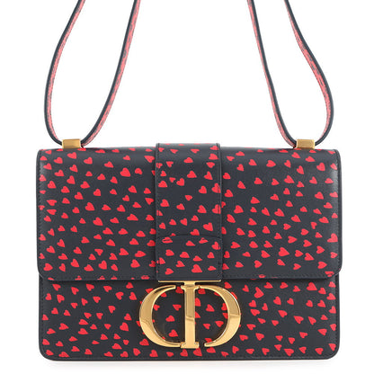 Dior Montaigne Leather Red Shoulder Bag Rovelle Bags