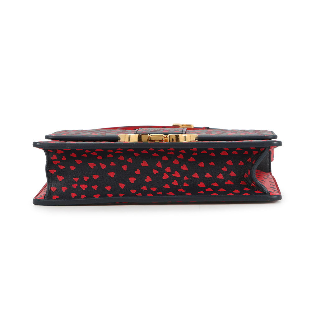 Dior Montaigne Leather Red Shoulder Bag Rovelle Bags