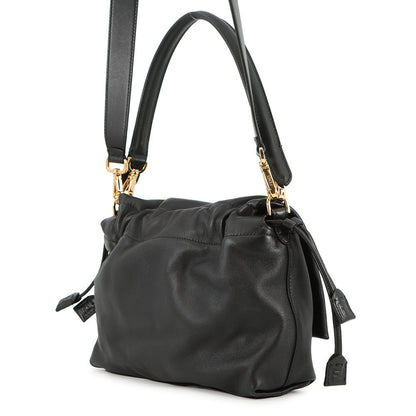 FENDI Mamma baguette Black8BR833 Leather Size Medium Rovelle Bags