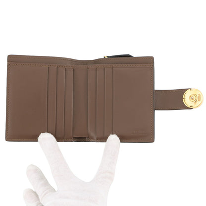 FENDI FENDI Bifold Wallet Brown8M0386 Leather Rovelle Bags