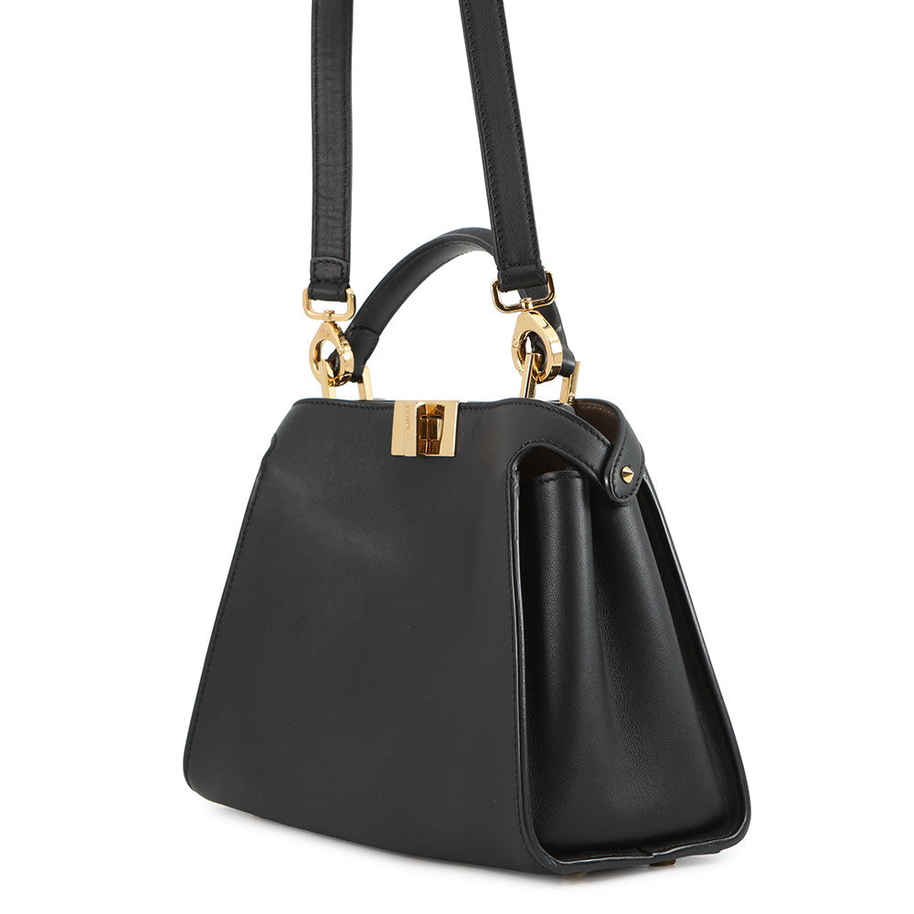 FENDI Peekaboo Iconic Essential Black8BN302 Leather Rovelle Bags
