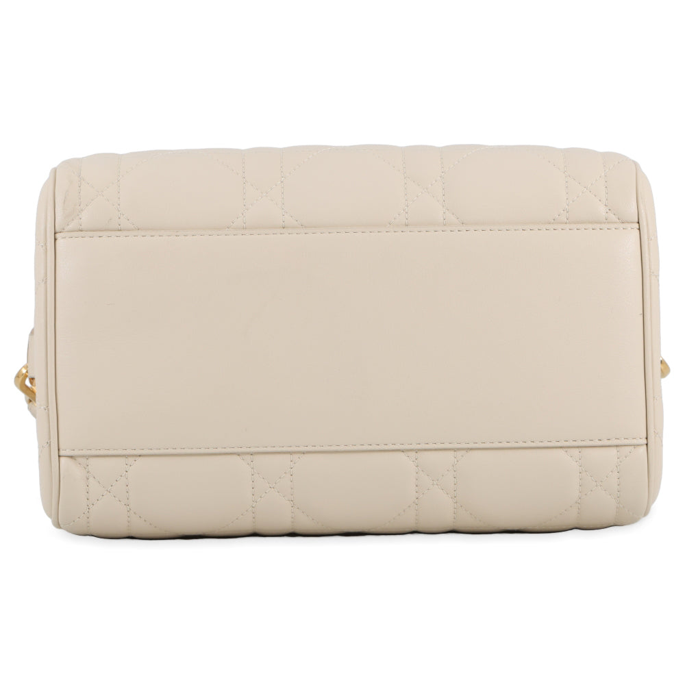 Dior Groove 25 Macrocannage 2-Way Bag Ivorym1365Ubol Calf Leather Size Medium Rovelle Bags