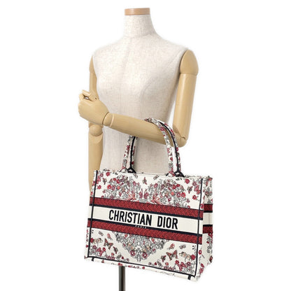 Dior Book Tote Canvas White Tote Bag Style 4 Rovelle Bags
