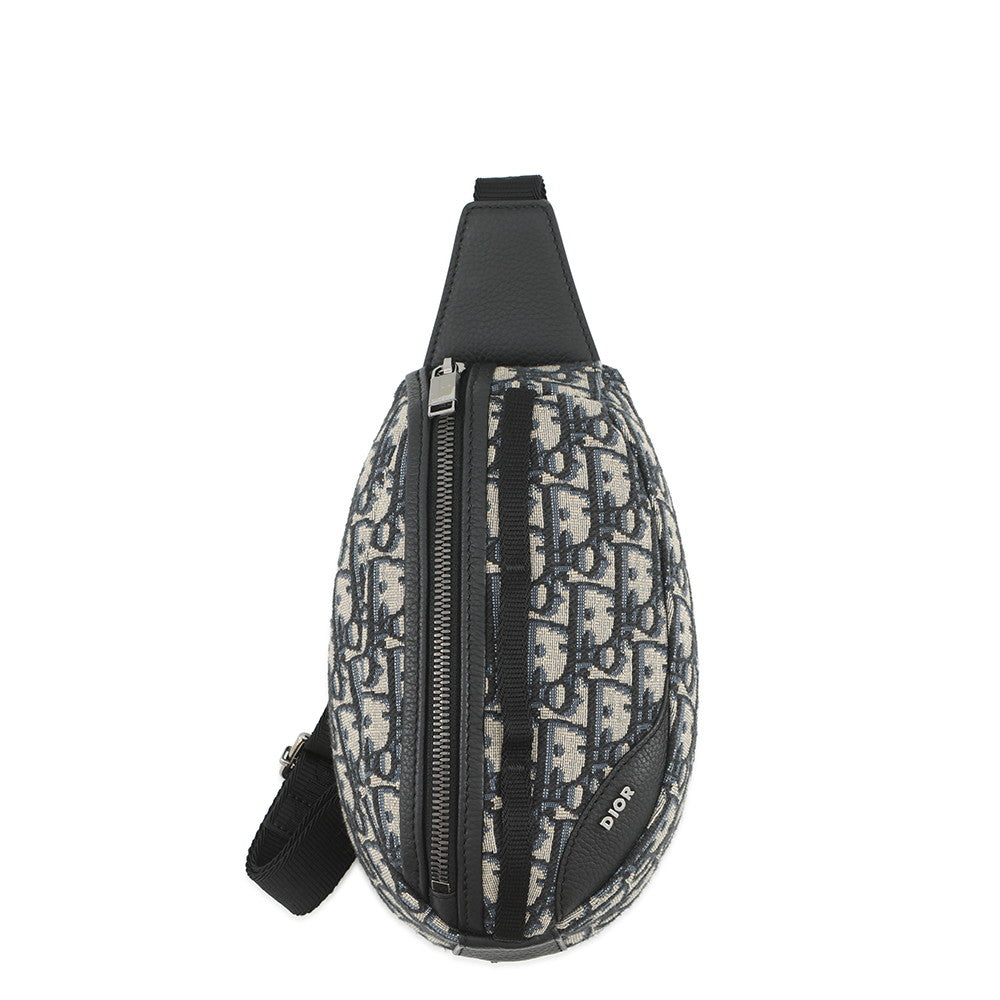 Dior Oblique Canvas Black Crossbody Rovelle Bags