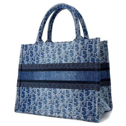Dior Book Tote Oblique Blue Tote Bag Style 4 Rovelle Bags