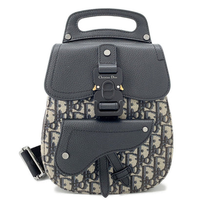 Dior Oblique Leather Black Handbag Rovelle Bags