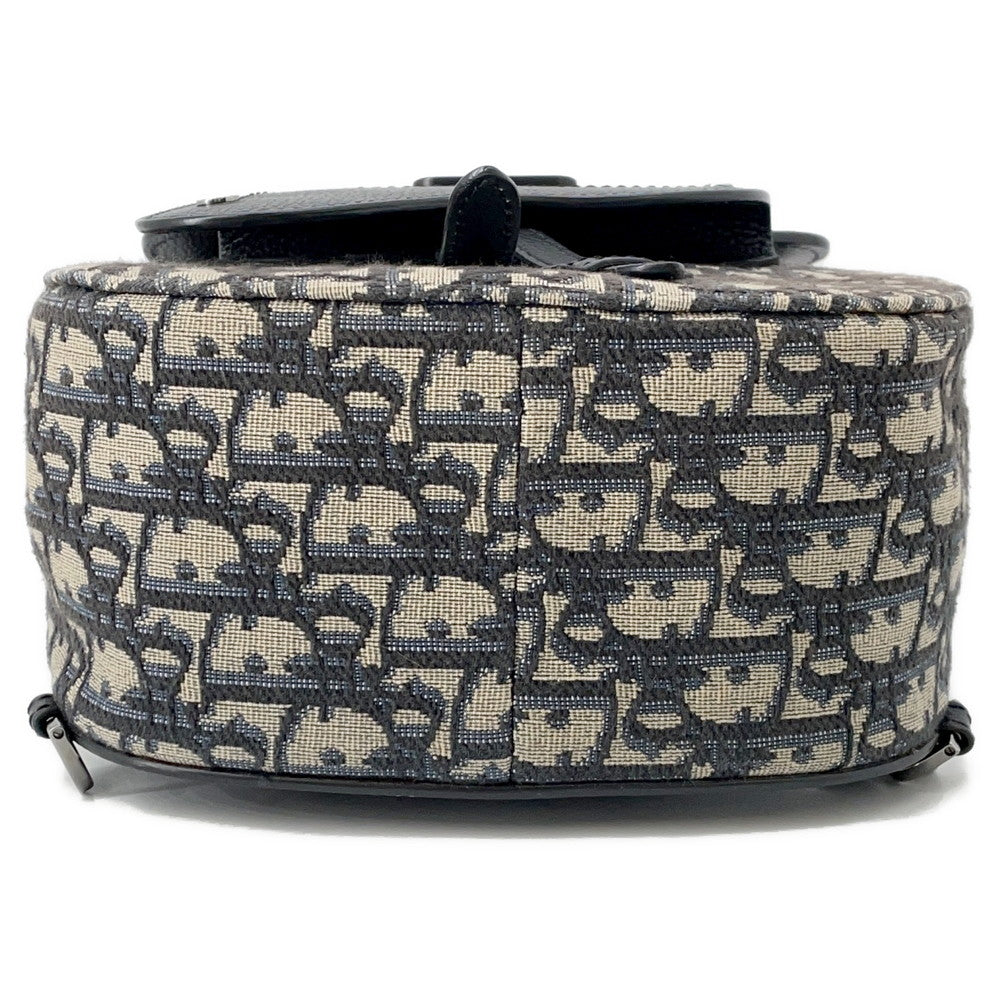 Dior Oblique Leather Black Handbag Rovelle Bags