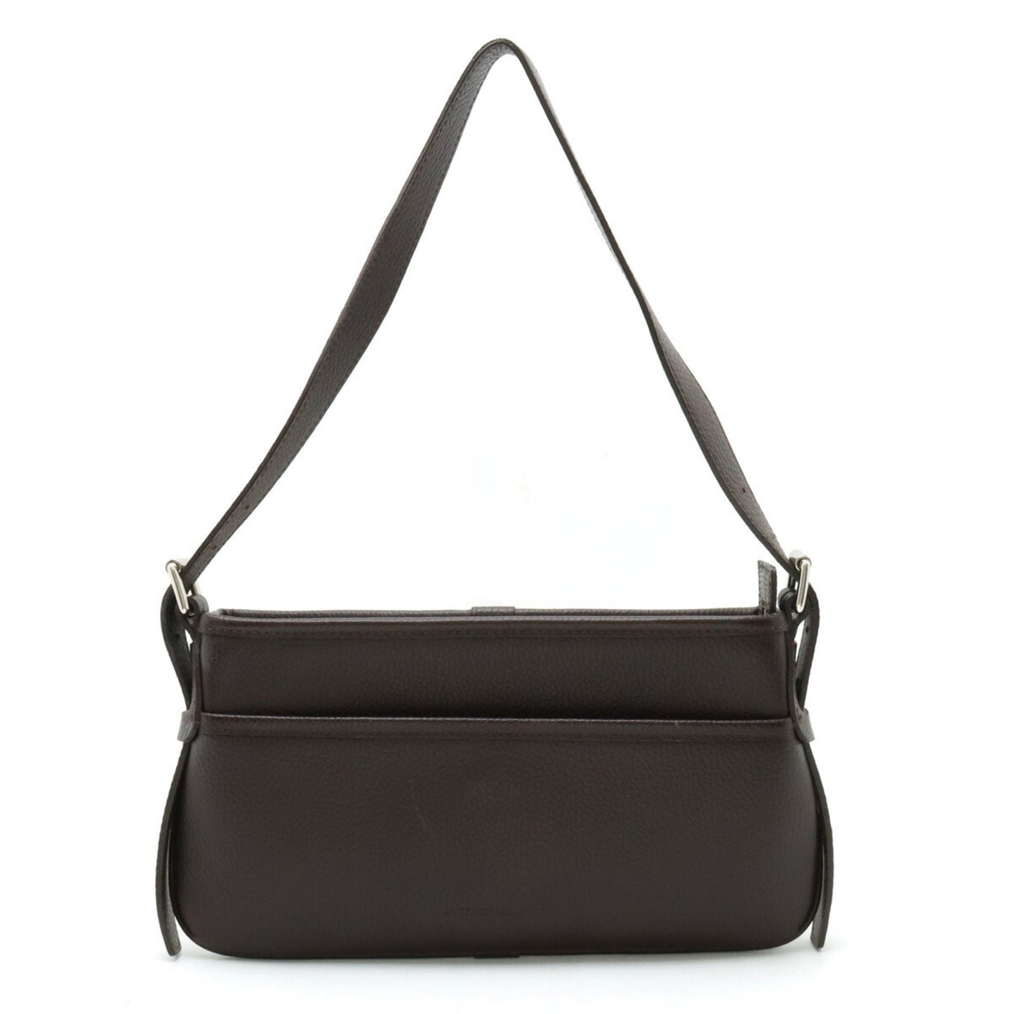 Burberry Brand Leather Brown Shoulder Bag Style 12