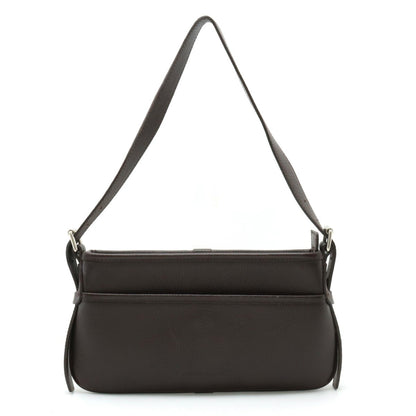 Burberry Brand Leather Brown Shoulder Bag Style 12