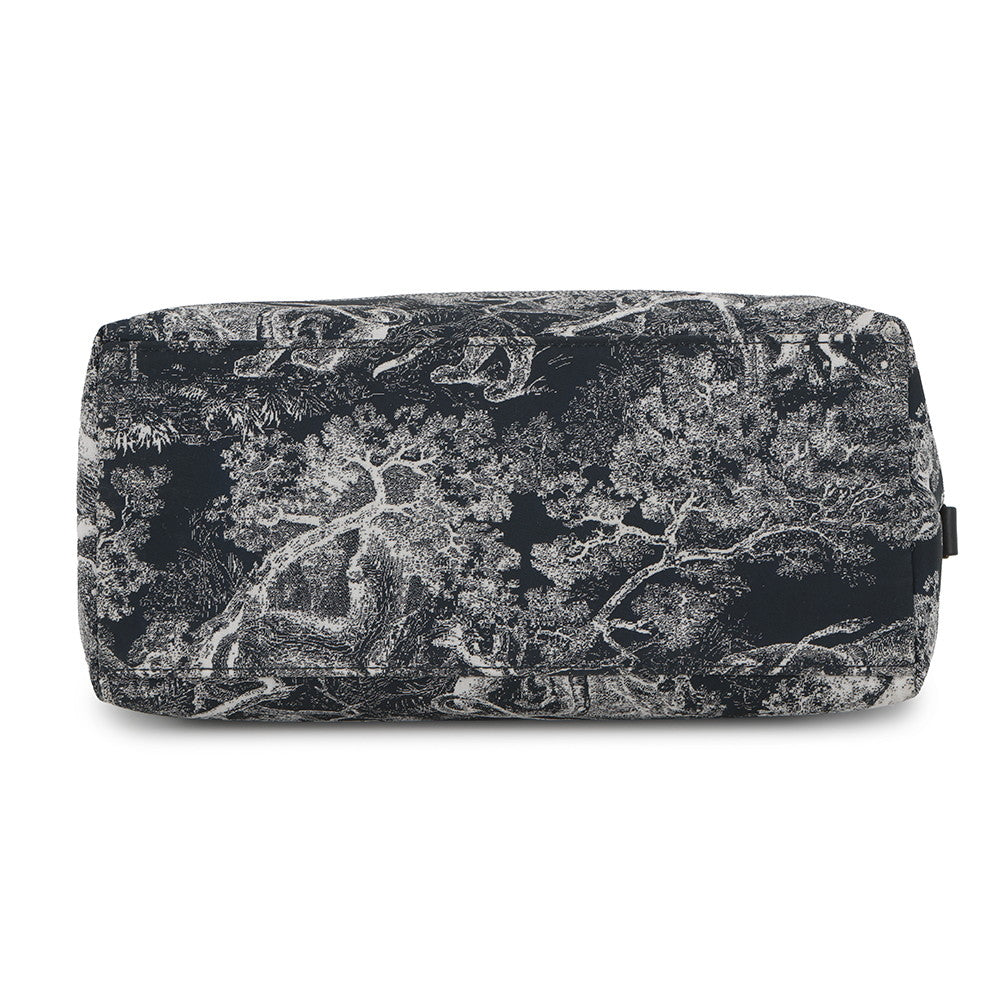 Dior Nomade Pouch Toile De Jouy Reverse Navys5554Oteu Fabric Calf Leather Rovelle Bags