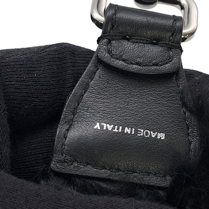 FENDI Strap you Black Fur Rovelle Bags