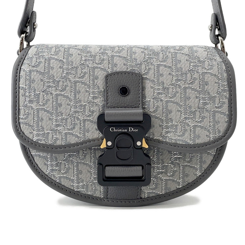 Dior Oblique Leather Grey Shoulder Bag Rovelle Bags