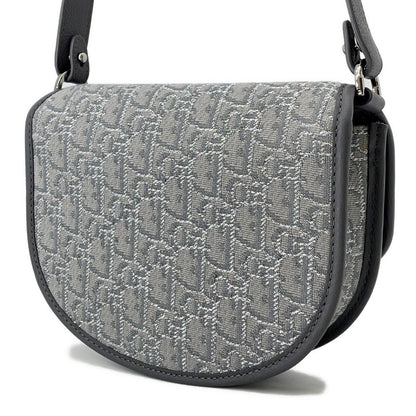 Dior Oblique Leather Grey Shoulder Bag Rovelle Bags