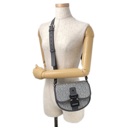 Dior Oblique Leather Grey Shoulder Bag Rovelle Bags