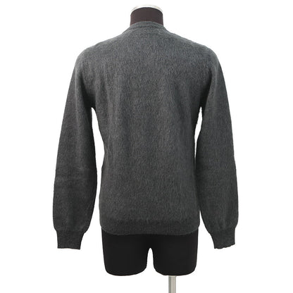 FENDI Zucca crew neck knit Size 46 GrayFZX091 Wool 70% Nylon20% Alpaca10% Rovelle Bags