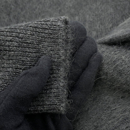FENDI Zucca crew neck knit Size 46 GrayFZX091 Wool 70% Nylon20% Alpaca10% Rovelle Bags