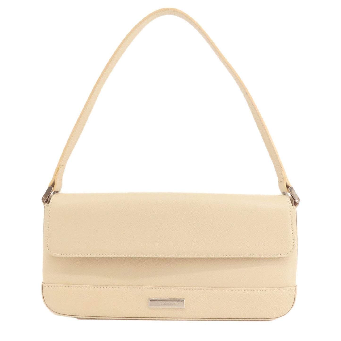 Burberry Brand Leather White Shoulder Bag Style 6