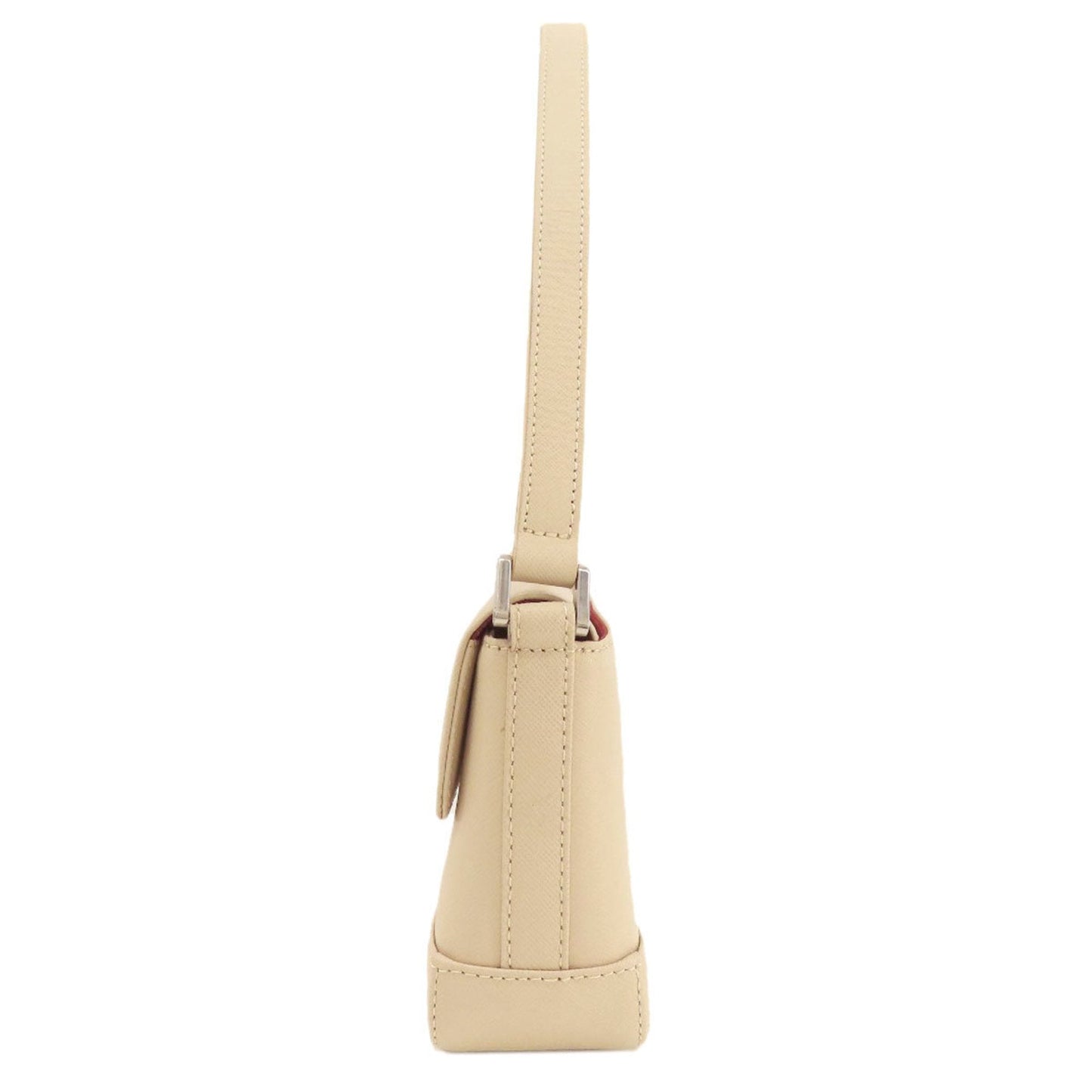 Burberry Brand Leather White Shoulder Bag Style 6