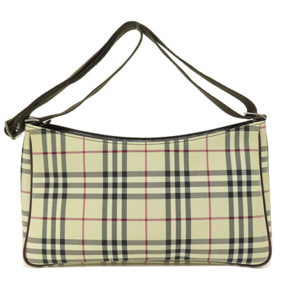 Burberry Nova Brand Canvas White Shoulder Bag Style 32