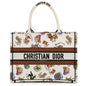 Dior Book Tote Canvas White Tote Bag Canvas Rovelle Bags
