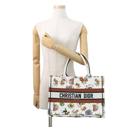 Dior Book Tote Canvas White Tote Bag Canvas Rovelle Bags