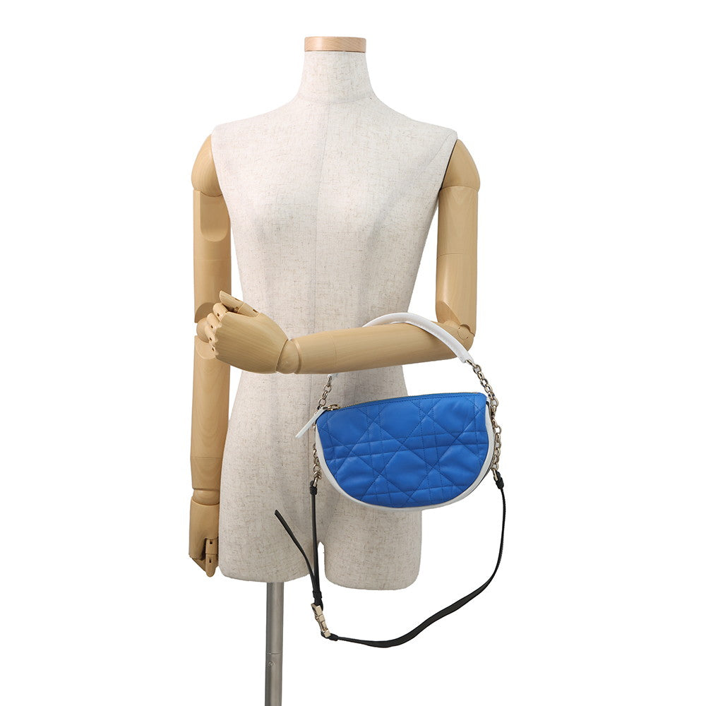 Dior Cannage White Shoulder Bag Rovelle Bags