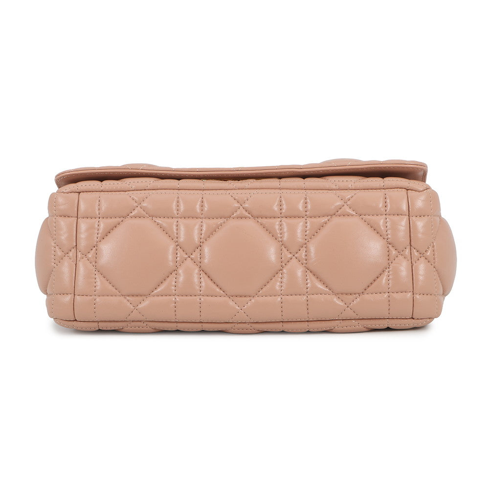 Dior Macrocannage Caro Shoulder Bag Jasmin Flowerm9242Ungk Calf Leather Size Medium Rovelle Bags