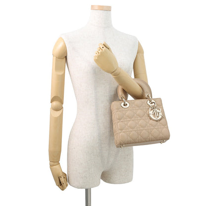 Dior My Abcdior Lady Dior Bag 2Way Sand Beigem0538Onge Lambskin Size Small Rovelle Bags