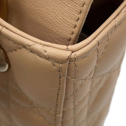 Dior My Abcdior Lady Dior Bag 2Way Sand Beigem0538Onge Lambskin Size Small Rovelle Bags