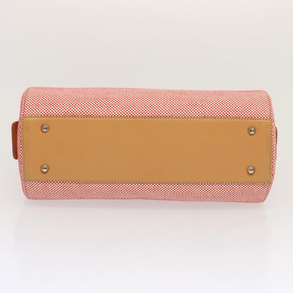 Burberry Brand Canvas Pink Shoulder Bag