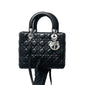 Dior Lady Dior Monogram Leather Shoulder Bag Rovelle Bags