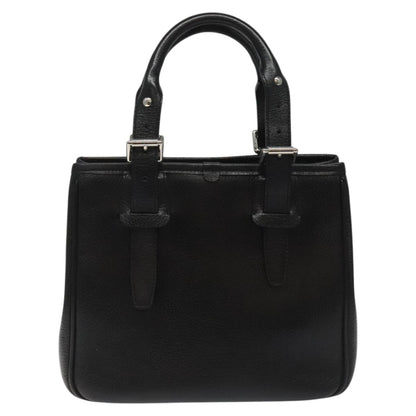 Burberry Nova Check Black Leather Handbag ( )