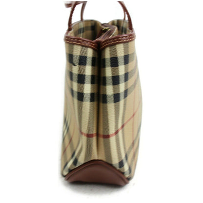 Burberry London PVC Beige Handbag Style 2