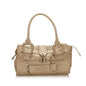 Burberry Others Boston Leather Beige Handbag