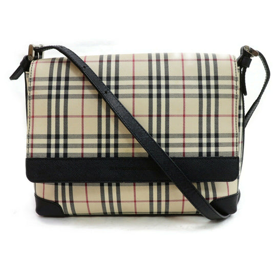 Burberry Damier Canvas Beige Shoulder Bag Style 2