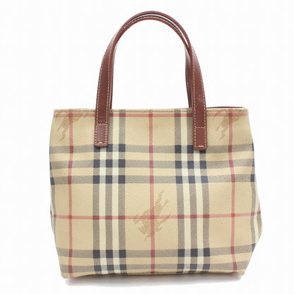 Burberry London PVC Brown Handbag