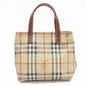 Burberry London PVC Brown Handbag