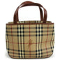 Burberry London PVC Beige Handbag Style 2