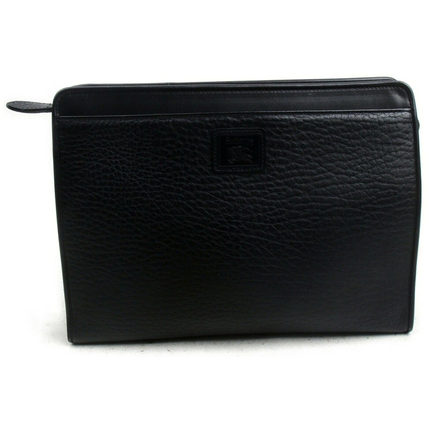 Burberry Leather Black Clutch Bag