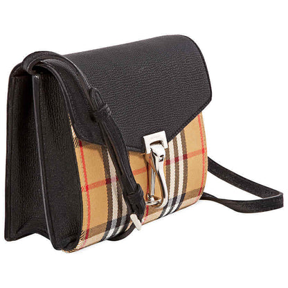 Burberry Mini and Leather Black Crossbody Bag