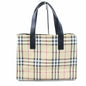 Burberry PVC Beige Tote Bag