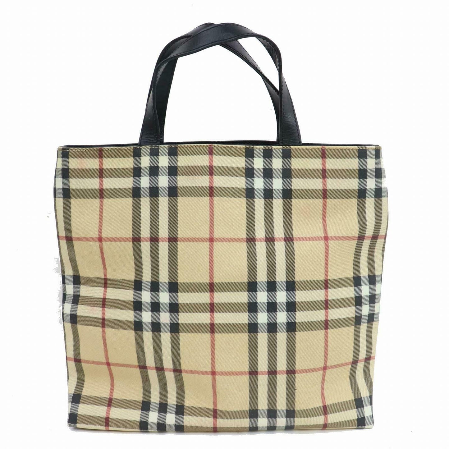 Burberry London Light PVC Brown Tote Bag Style 3